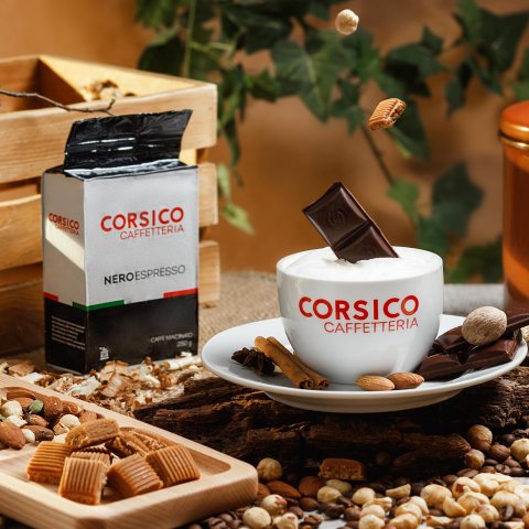 Кофе молотый Corsico Nero Espresso 250г