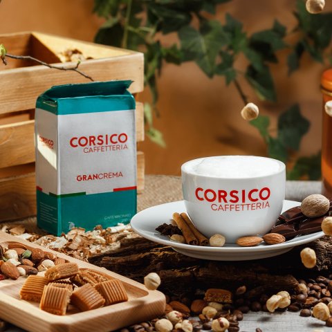 Кофе молотый Corsico Gran Crema 250г